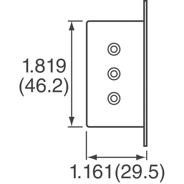 10VB3 TE Connectivity Corcom Filters  Modules de filtrage de ligne électrique